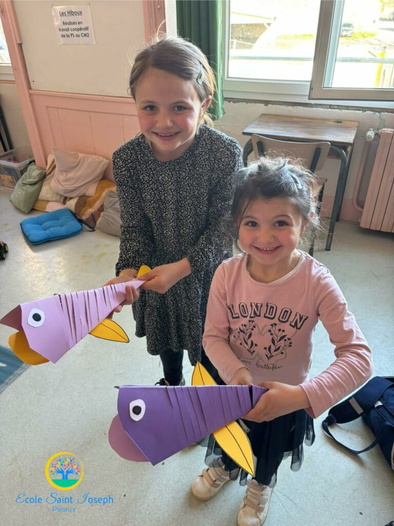 Atelier « Poisson d’Avril » en Garderie